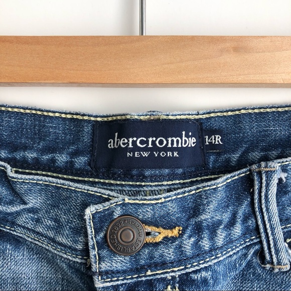 5/$20 Low-rise Jean shorts from Abercrombie kids, size 14R - Picture 8 of 8